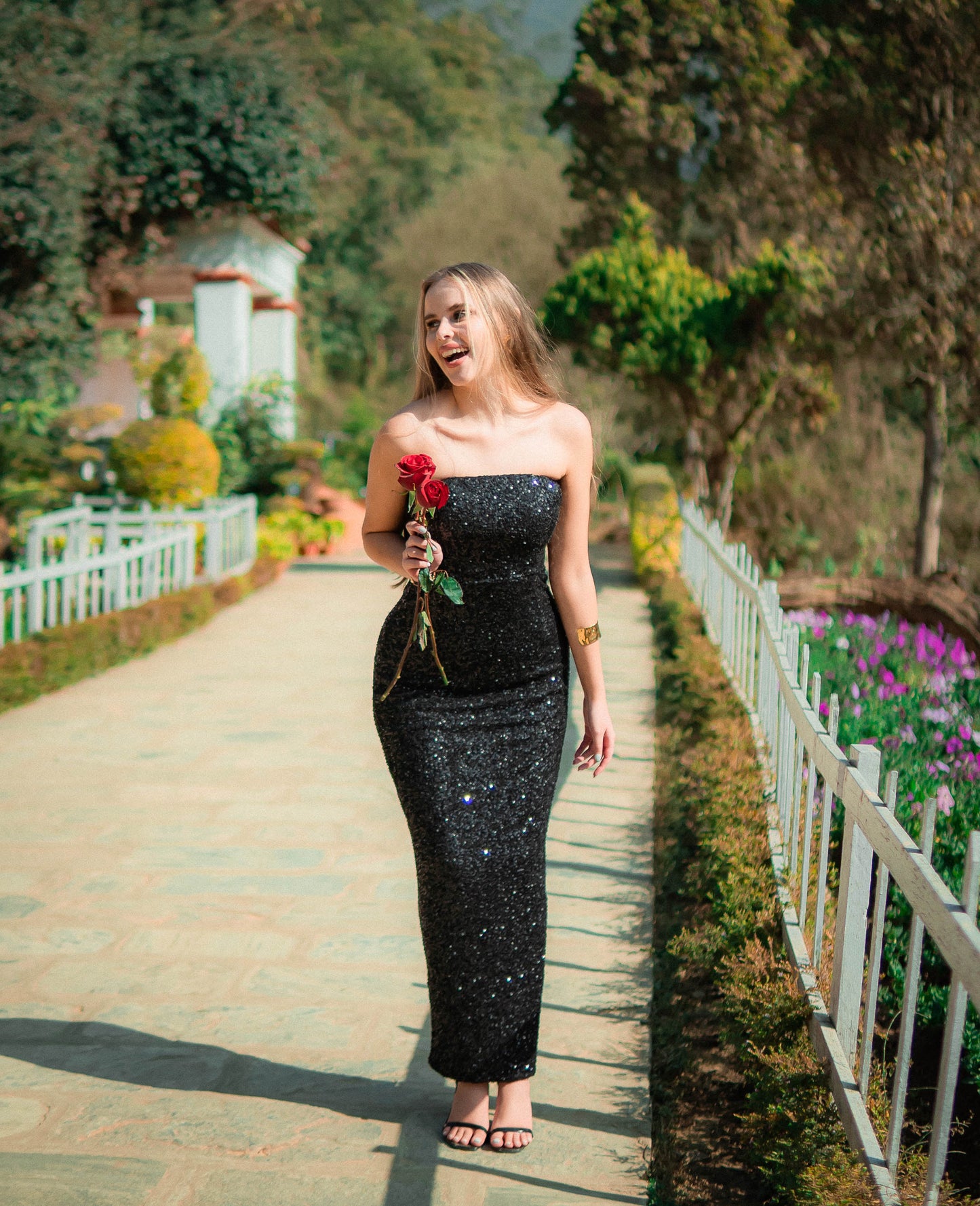 Twilight sparkle Tube Maxi Dress