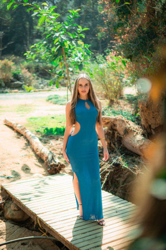 Sculpt Cut out Maxi Dress