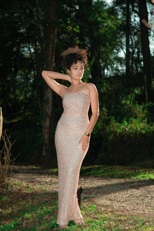 Twilight sparkle Tube Maxi Dress